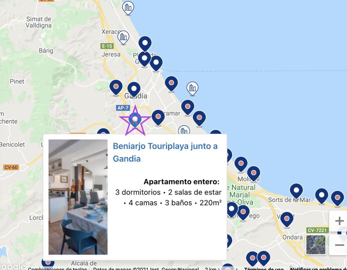 Atico Duplex Touriplaya Solo Familias Villa Gandia Bagian luar foto